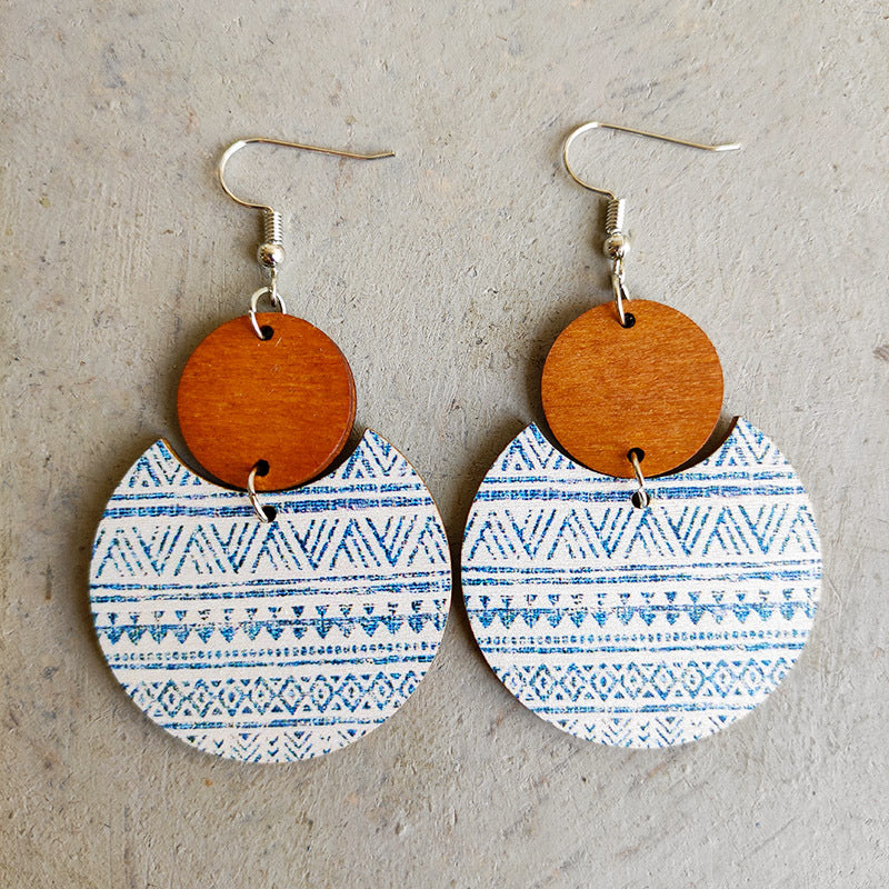 Boho Geometric Floral Earrings for Women - product image 6