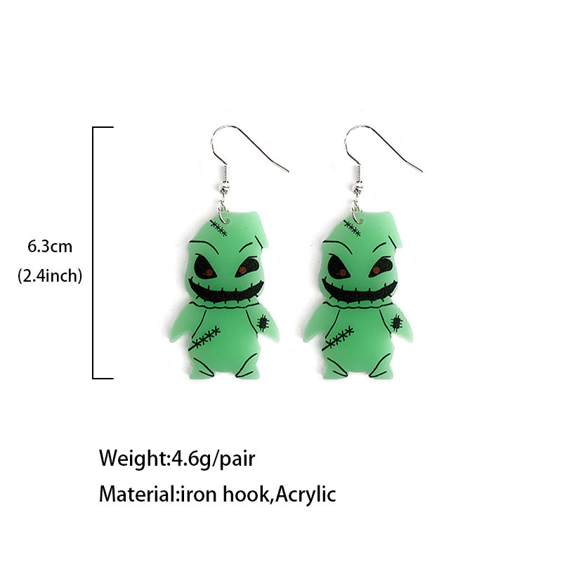 Cross Acrylic Earrings - product image 4