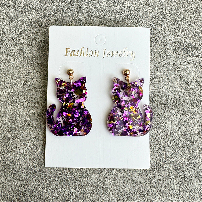 Cross Acrylic Earrings - product image 6