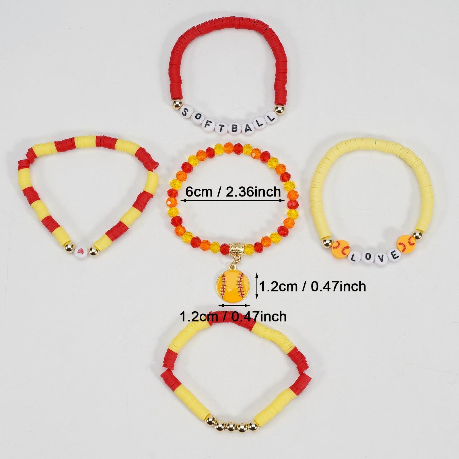 Cross Beaded Bracelet