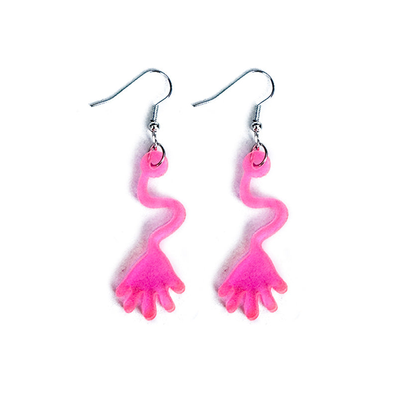 Vintage Acrylic Earrings - product image 5