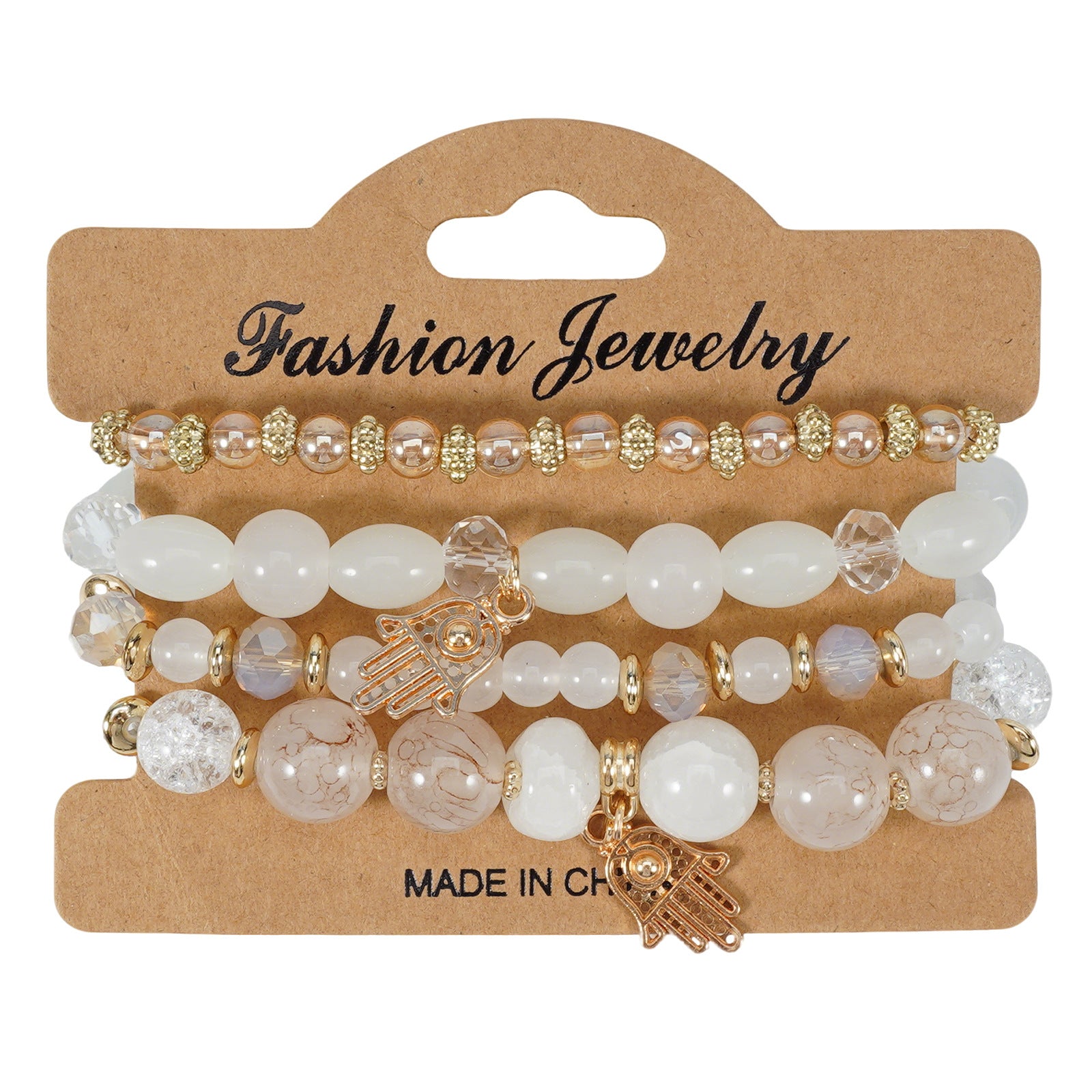 Boho Cross Beaded Necklace - product image 6