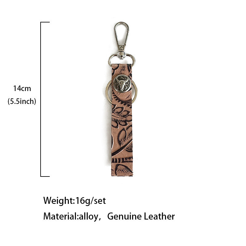 Western Vintage Leather Necklace