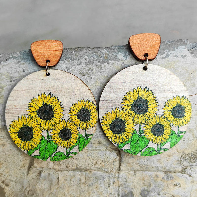 Boho Floral Earrings - product image 3