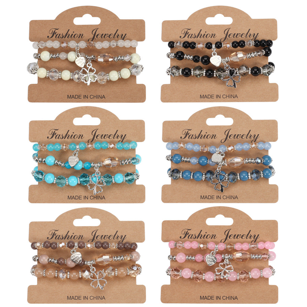 Boho Heart Beaded Necklace - product image 1