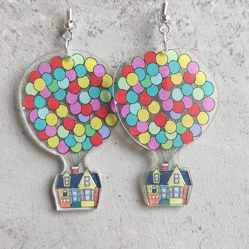 Cross Resin Earrings - product image 1