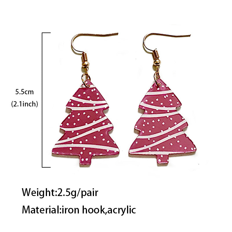 Cross Acrylic Earrings - product image 4