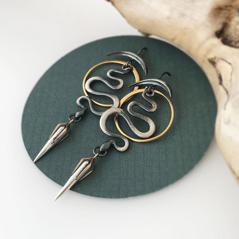 Vintage Geometric Earrings for Women - product image 4