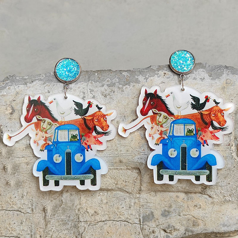 Acrylic Earrings - product image 3