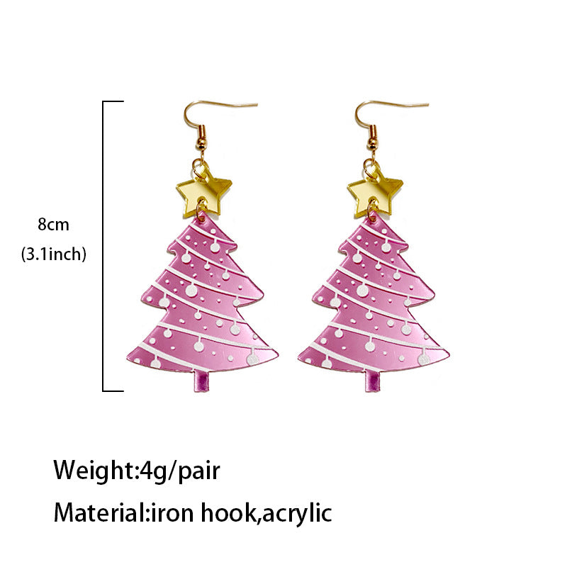 Cross Acrylic Earrings - product image 4