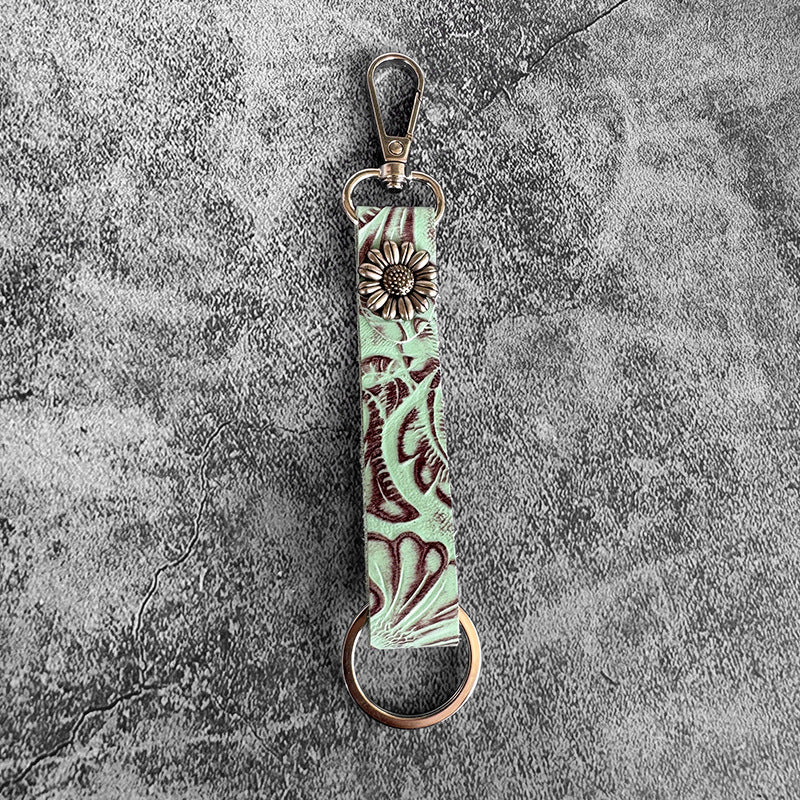 Western Vintage Leather Necklace