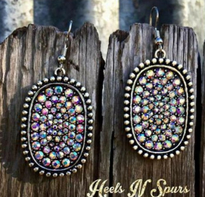 Vintage Cross Earrings