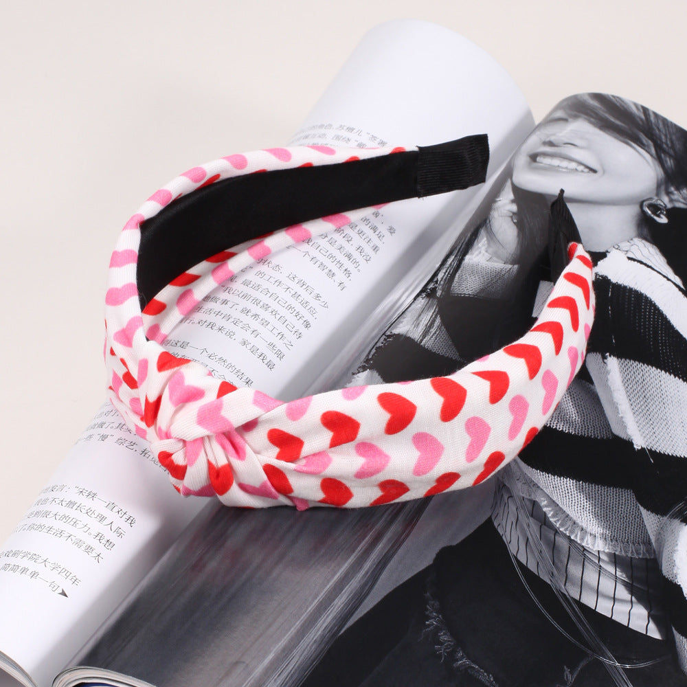 Floral Heart Hair Accessory for Women