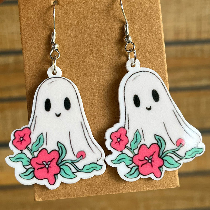 Cross Acrylic Earrings - product image 2