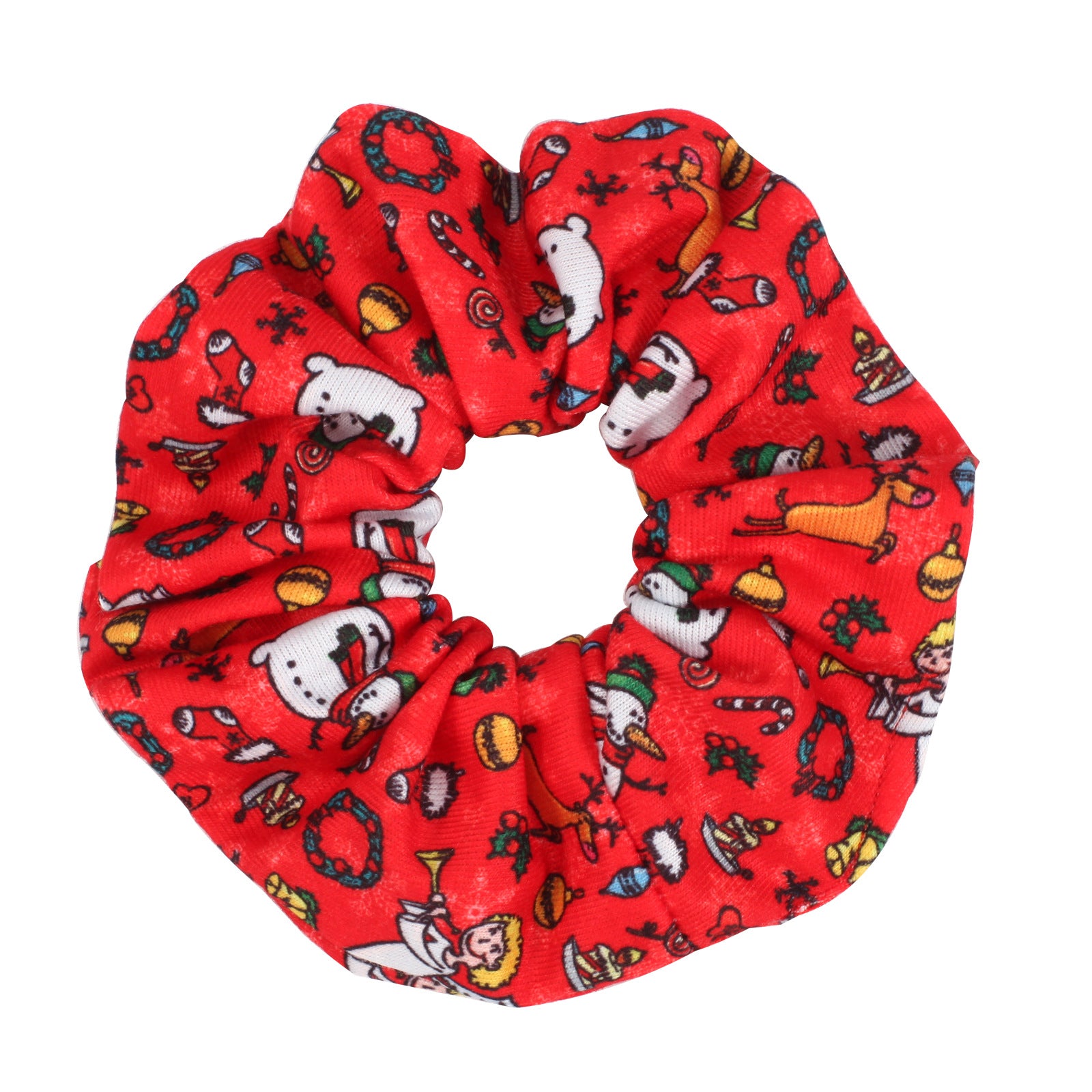 Christmas Hair Tie - Snowman - Bell - Santa Claus - Reindeer Antlers - Hat - - product image 43