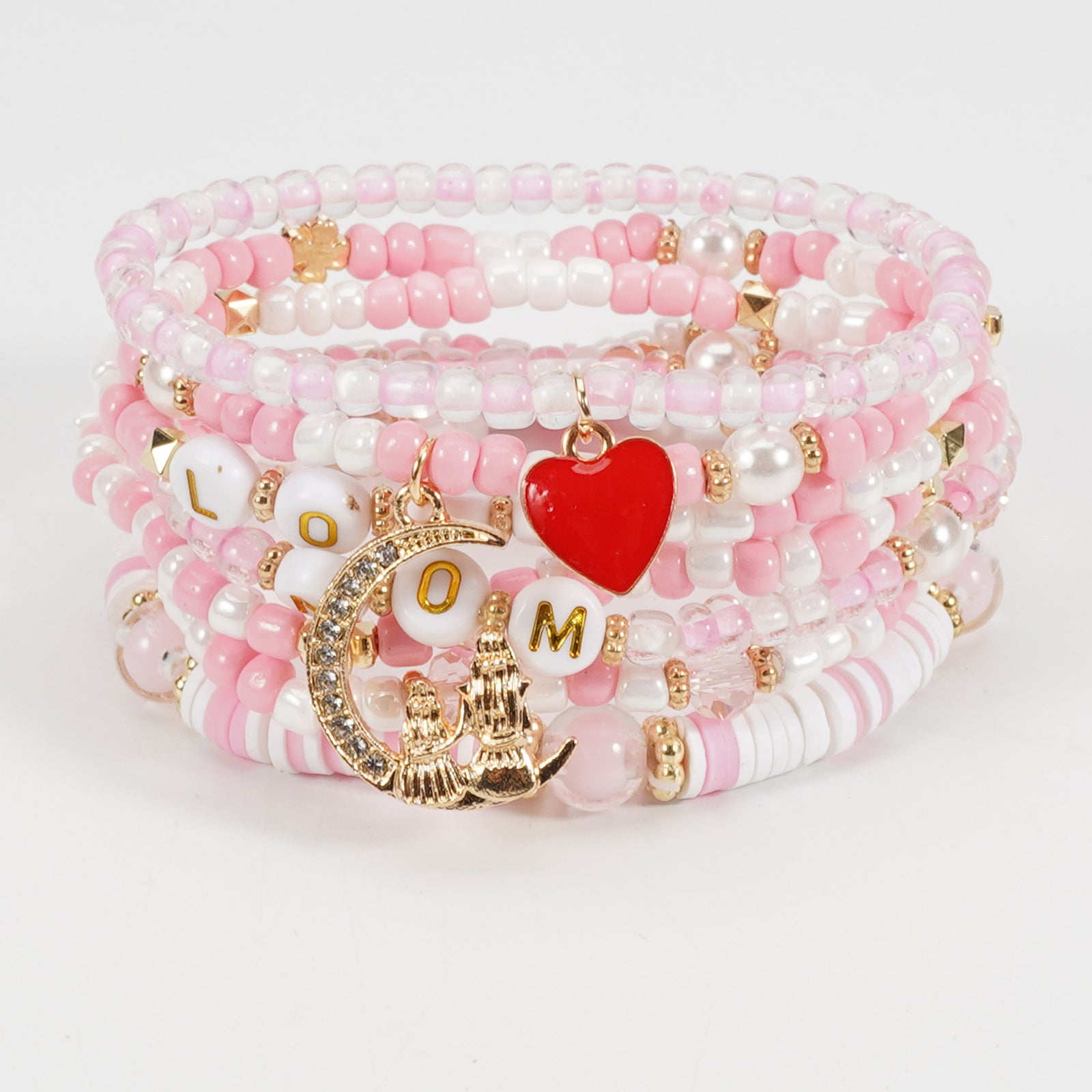 Floral Heart Cross Bracelet - product image 20