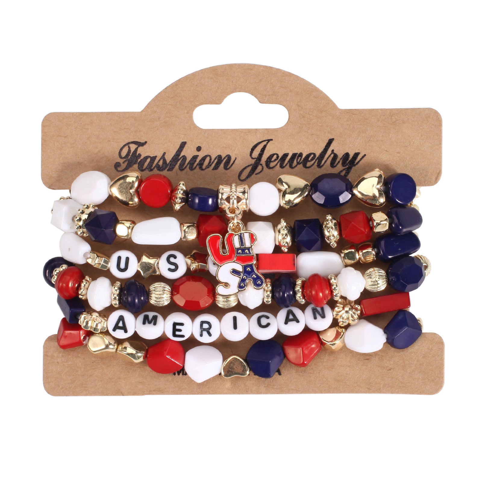 Flag Beaded Crystal Bracelet - product image 15