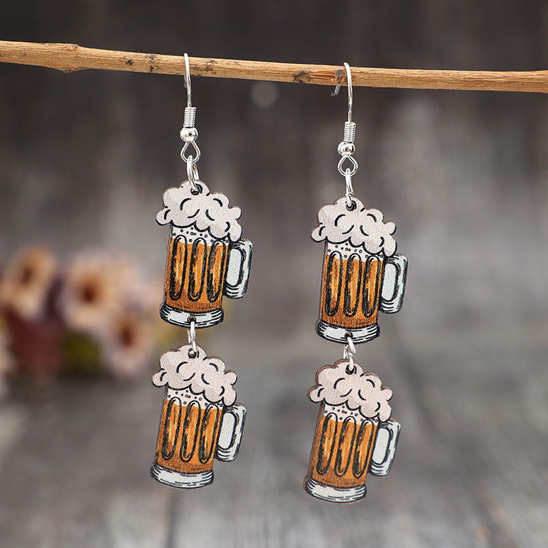 Wood Earrings - product image 1