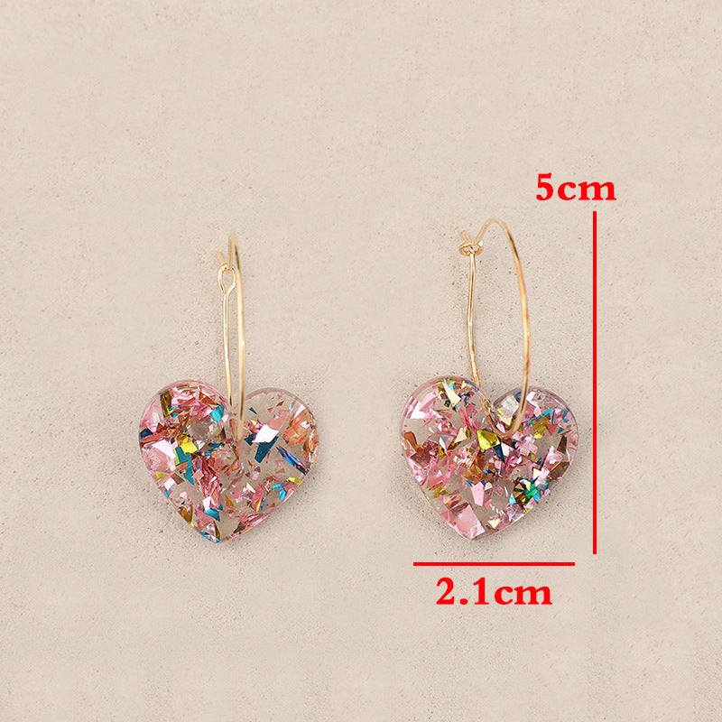 Heart Cross Earrings for Women - product image 22