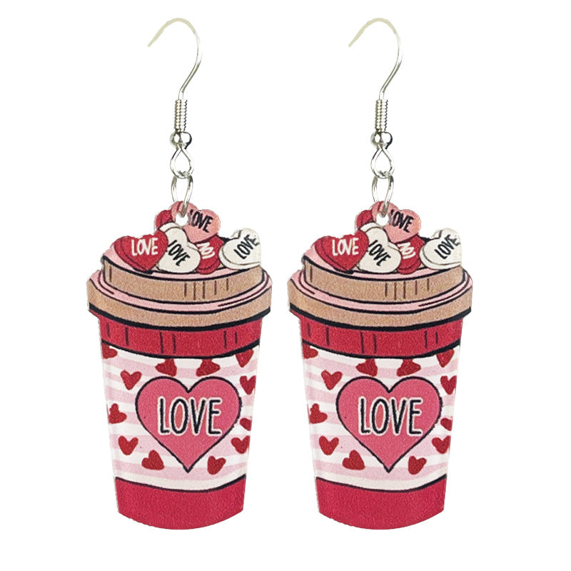 Cross Acrylic Earrings - product image 8