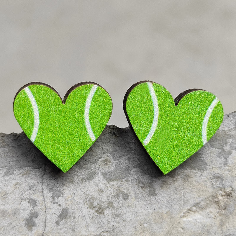 Heart Wood Earrings - product image 13