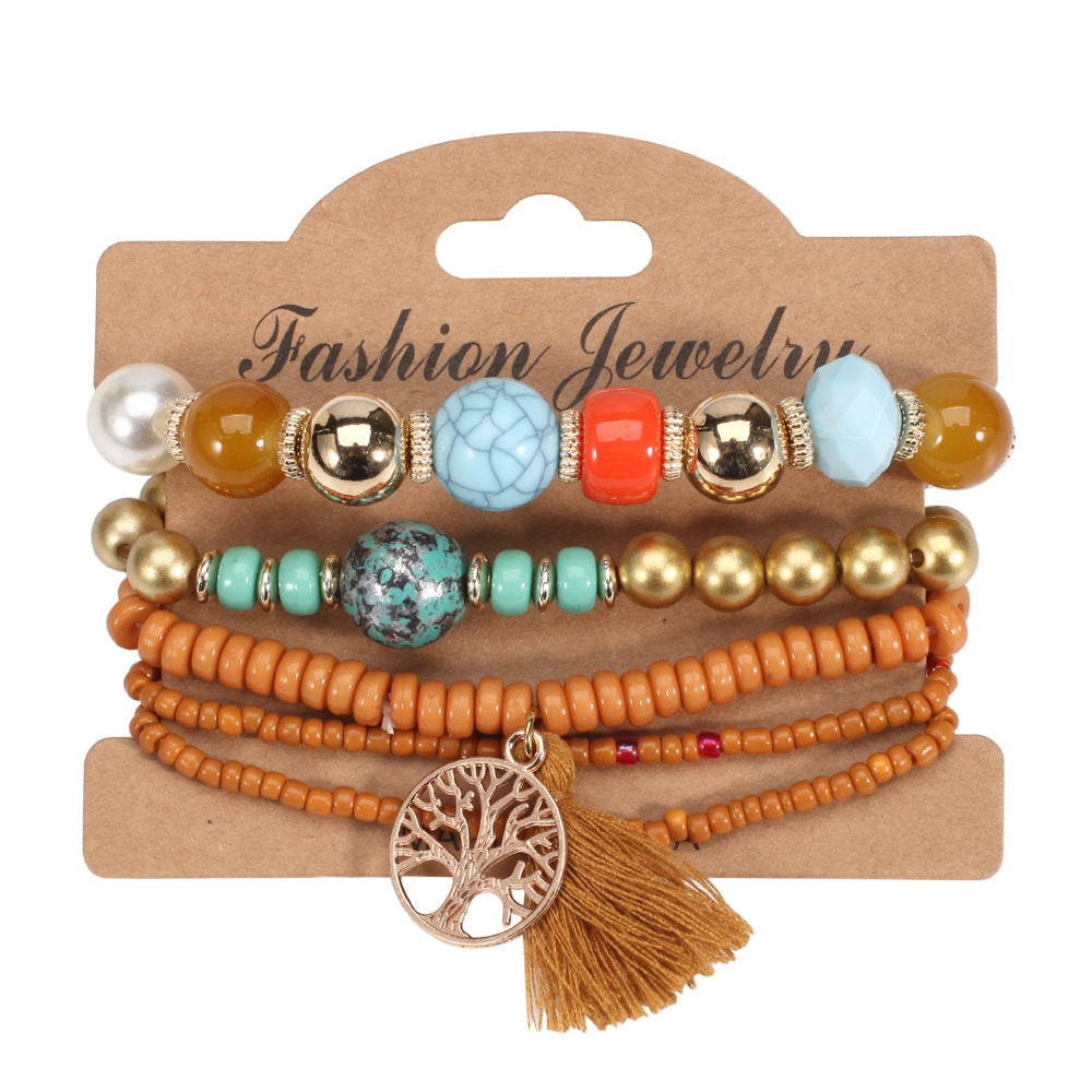Boho Beaded Crystal Bracelet - product image 11