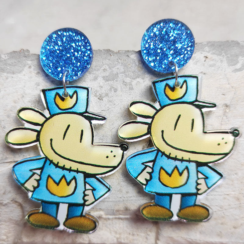 Cross Acrylic Earrings - product image 6
