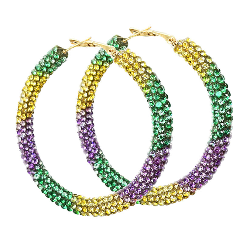 Feather Cross Beaded Earrings - product image 3