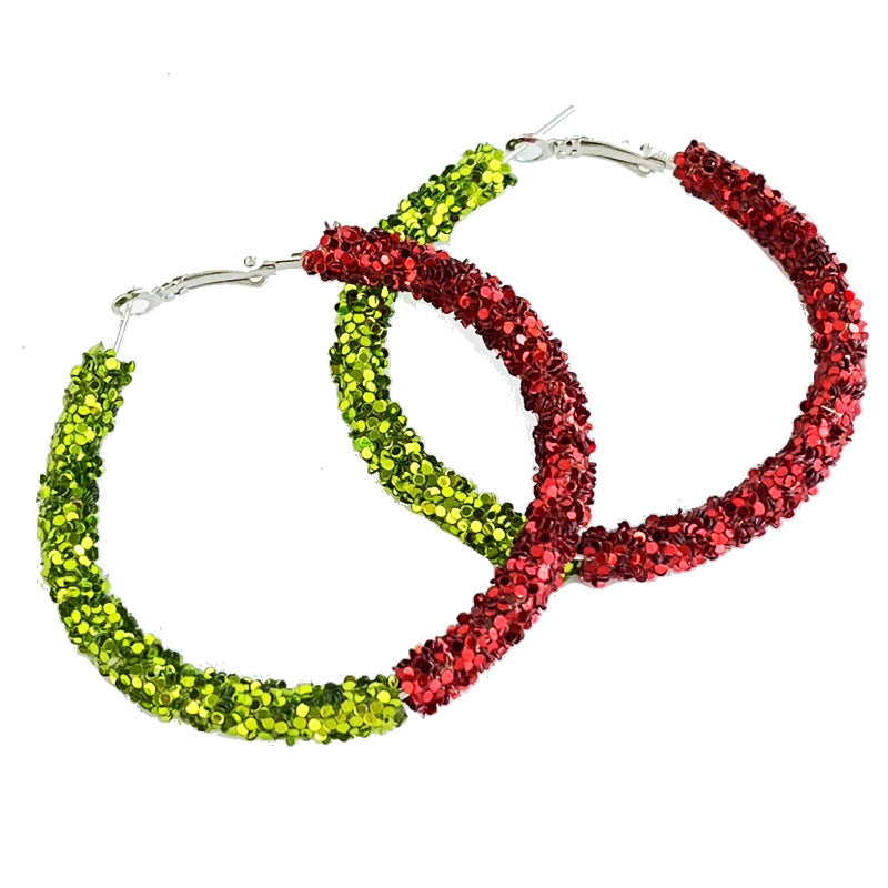 Cross Crystal Earrings - product image 11