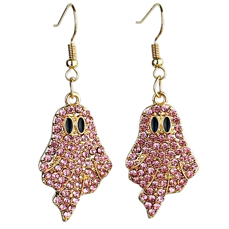 Cross Crystal Earrings - product image 4