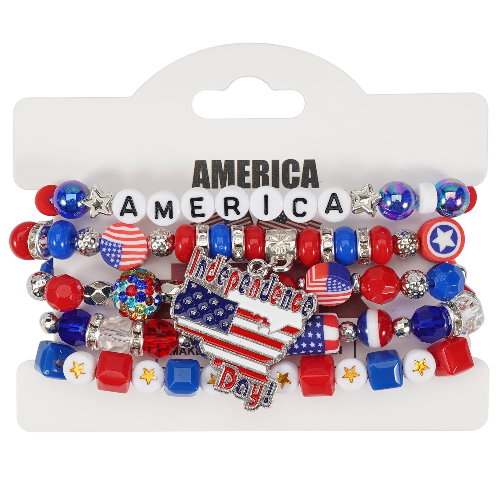 Flag Beaded Bracelet - product image 9