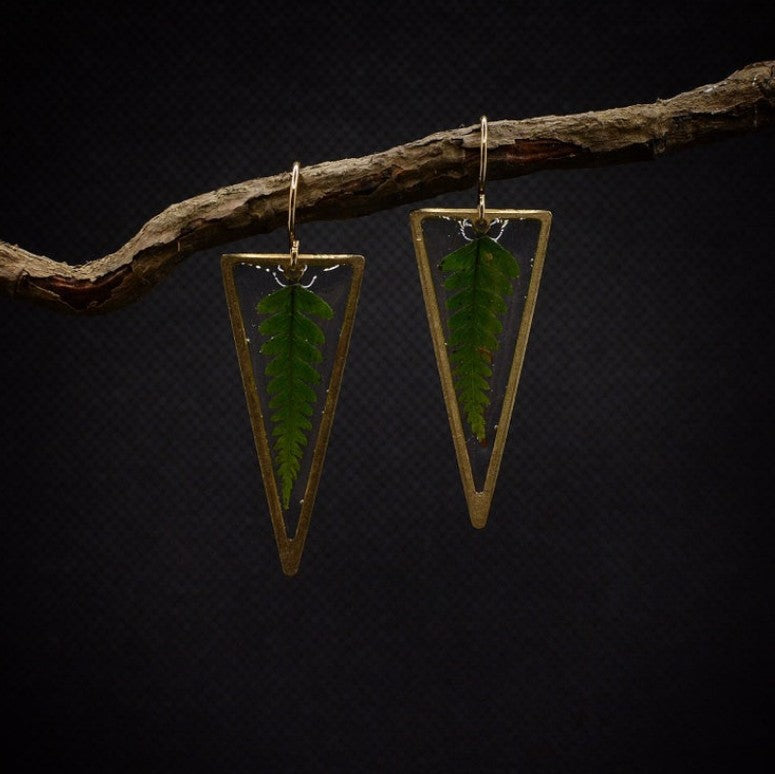 Vintage Cross Resin Earrings for Women