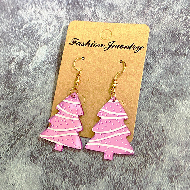 Cross Acrylic Earrings - product image 3