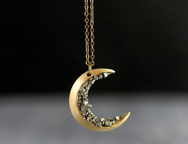 Vintage Moon Cross Necklace - product image 7