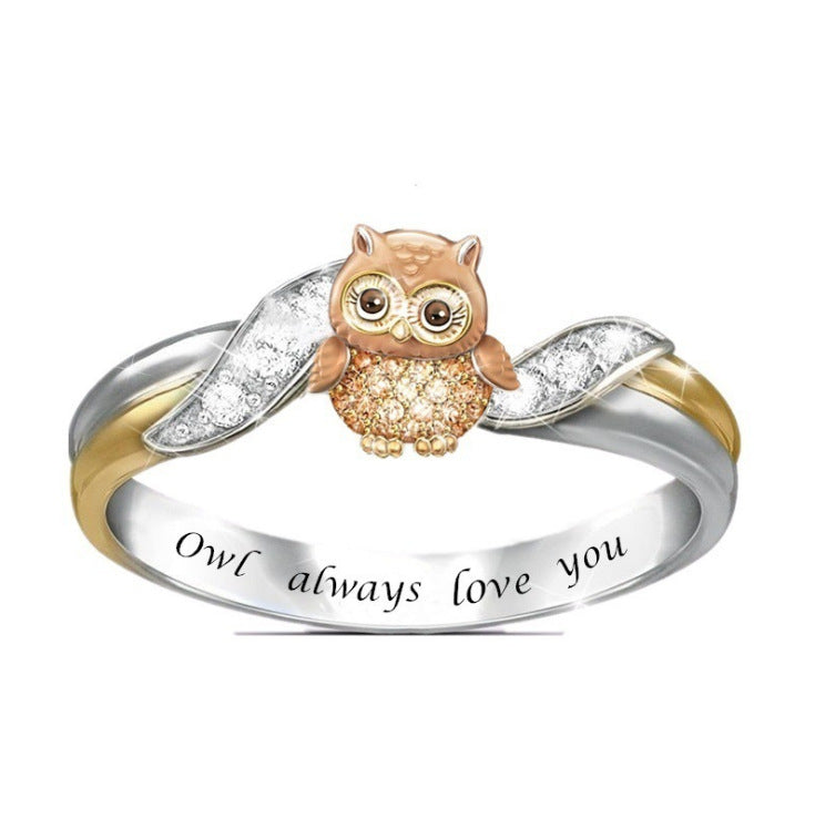 2020new Jewelry Trending Rings Women's Animal Ring: Owl - Elephant - and - product image 10