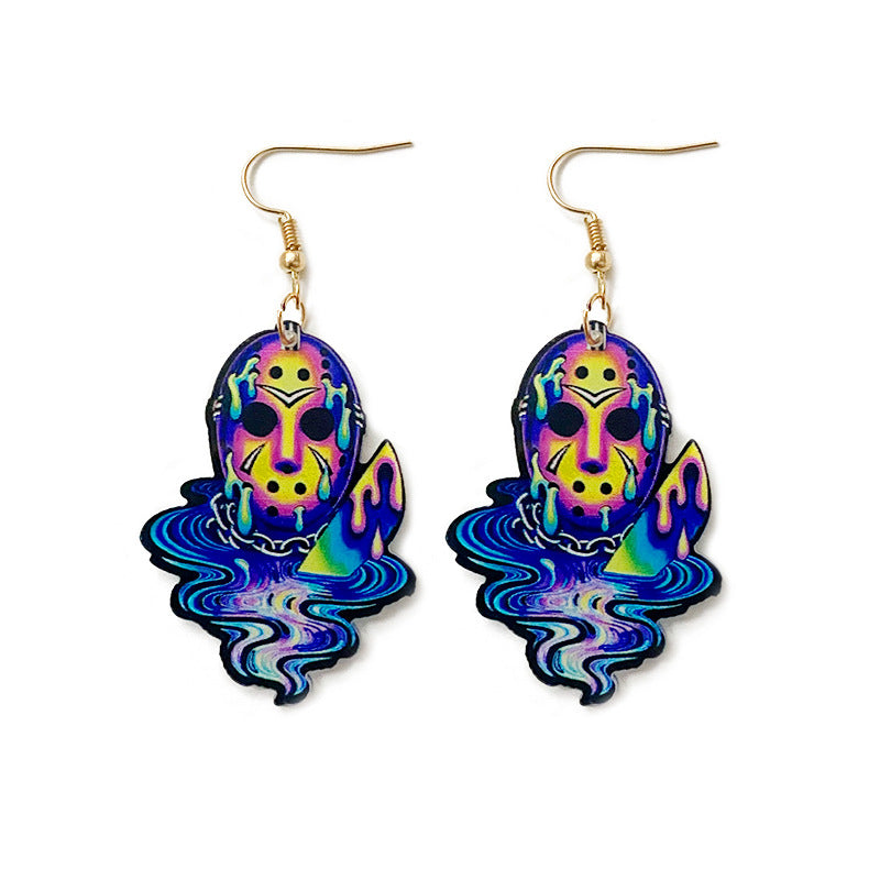 Cross Acrylic Earrings - product image 5