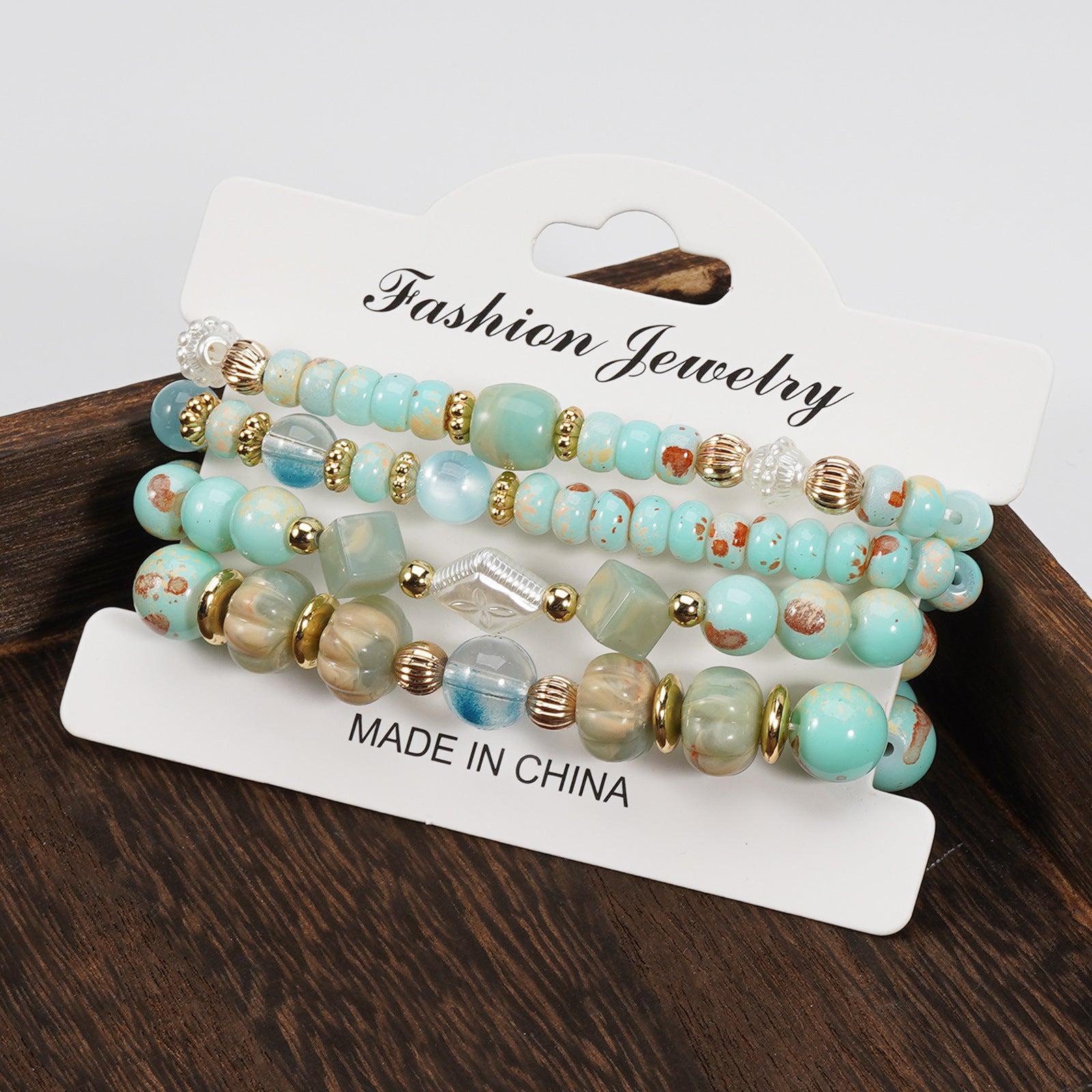 Boho Cross Beaded Bracelet for Women