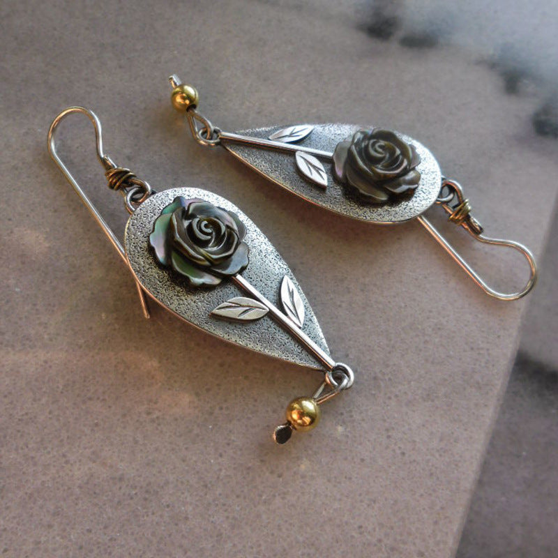 Vintage Floral Earrings for Women