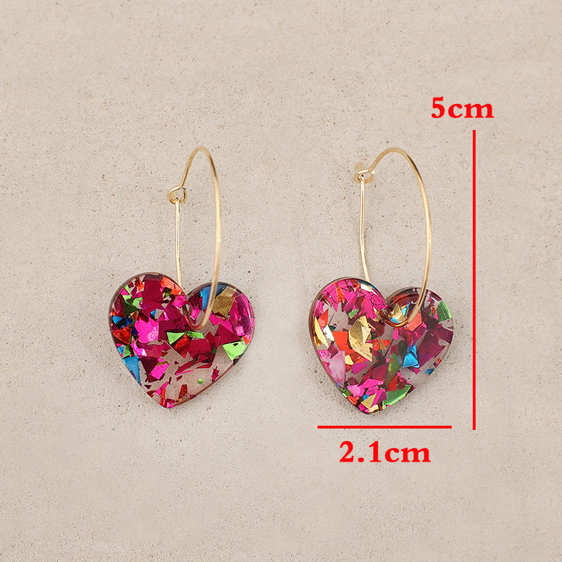 Heart Cross Earrings for Women - product image 20