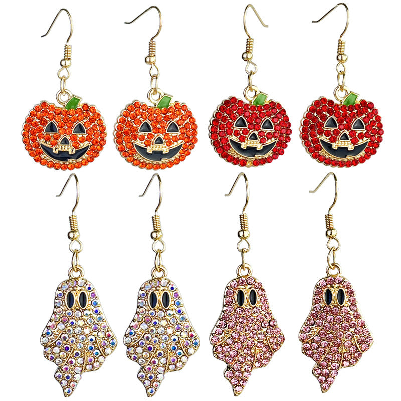 Cross Crystal Earrings - product image 9