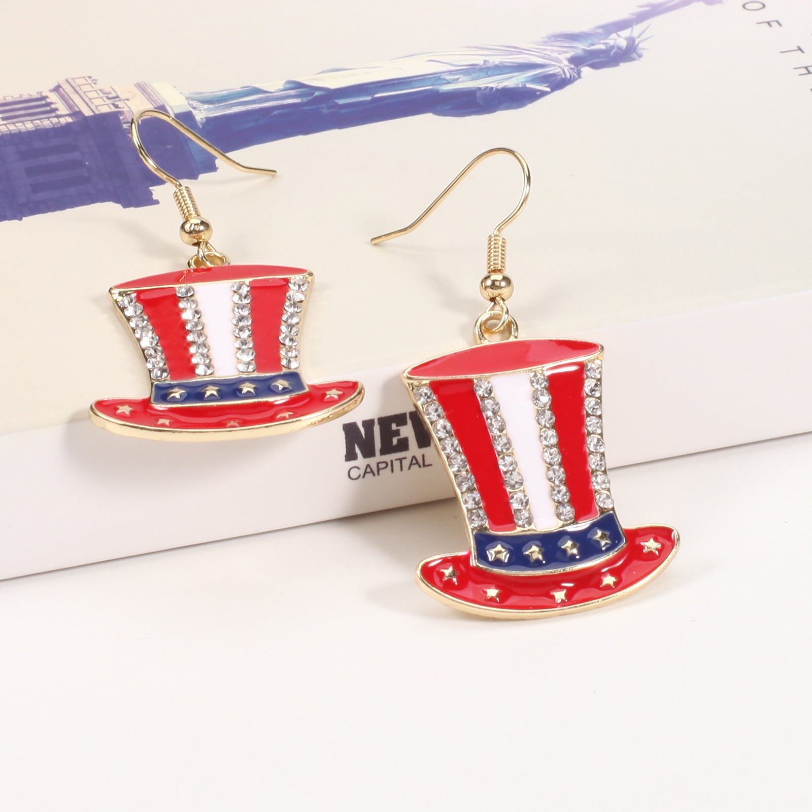 Cross Flag Earrings - product image 71