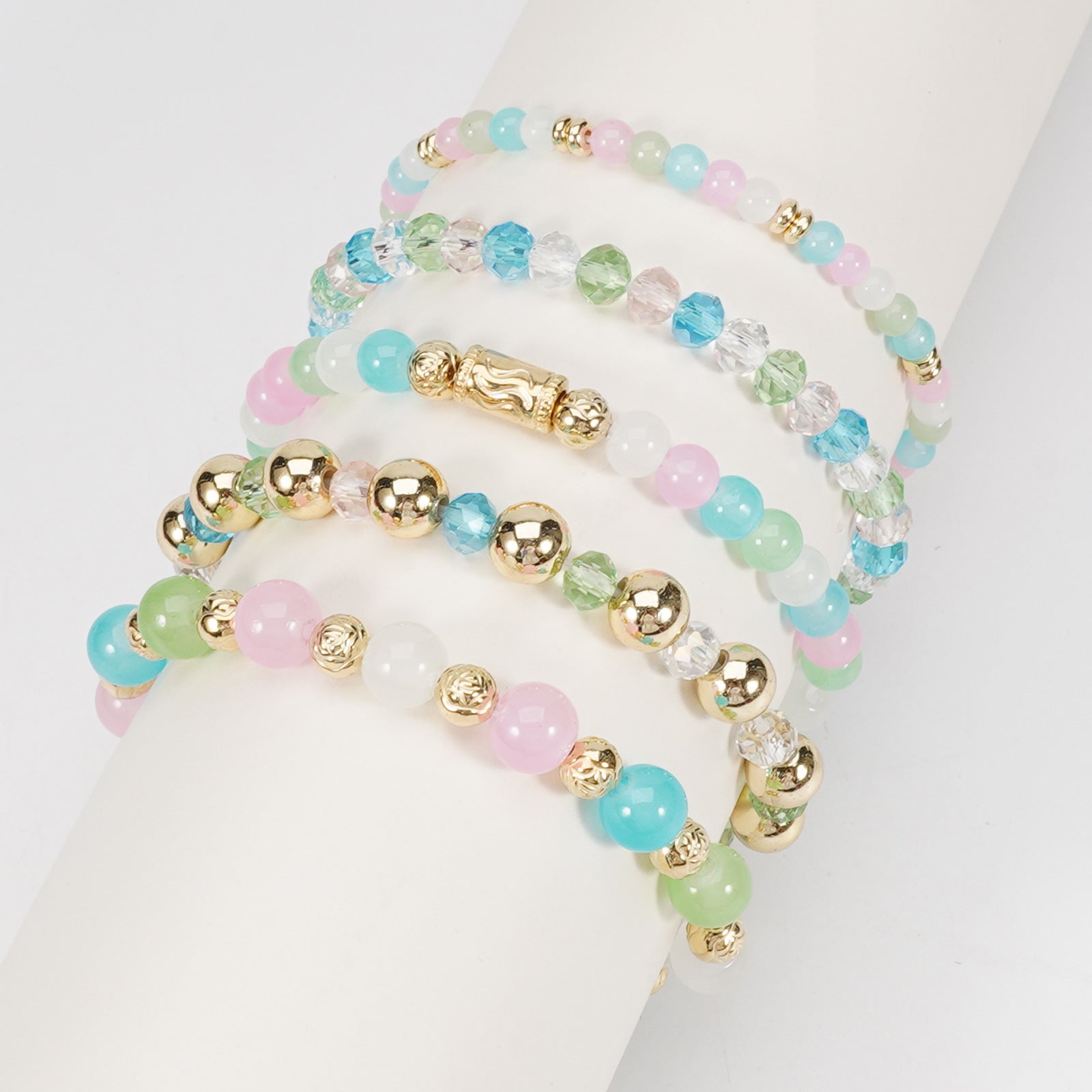 Boho Cross Beaded Bracelet for Women