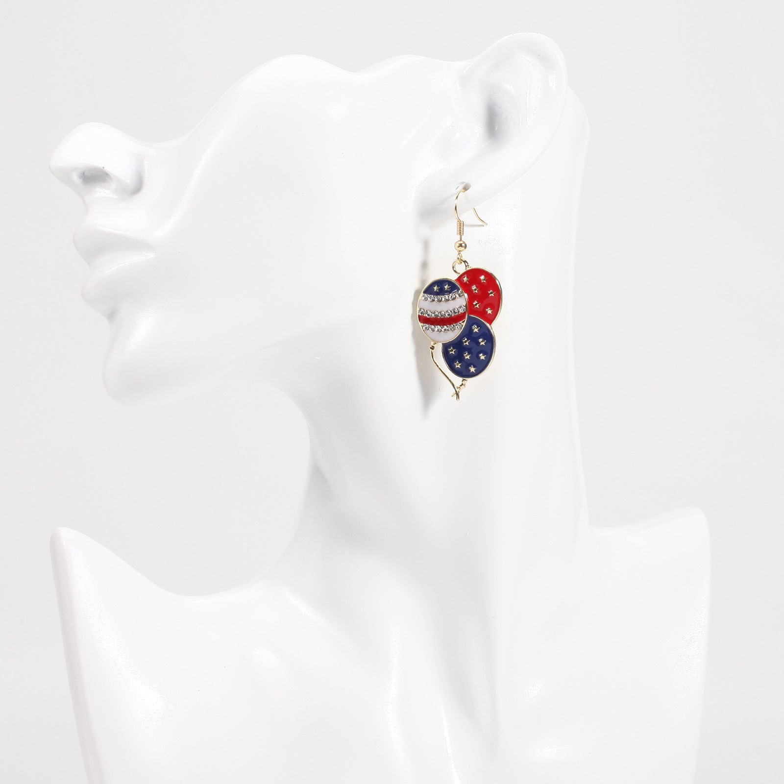 Cross Flag Earrings - product image 29