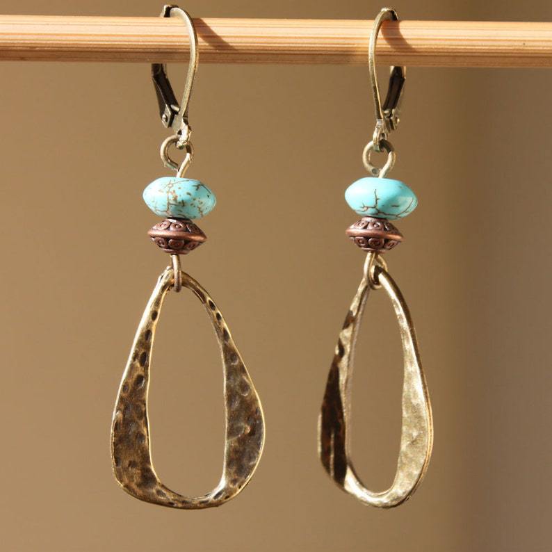 Boho Vintage Beaded Earrings for Women - product image 6