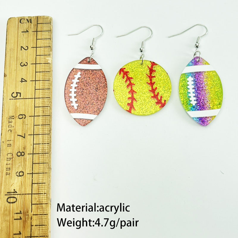 Cross Acrylic Earrings - product image 9