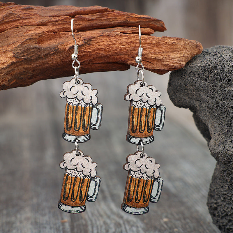 Wood Earrings - product image 2
