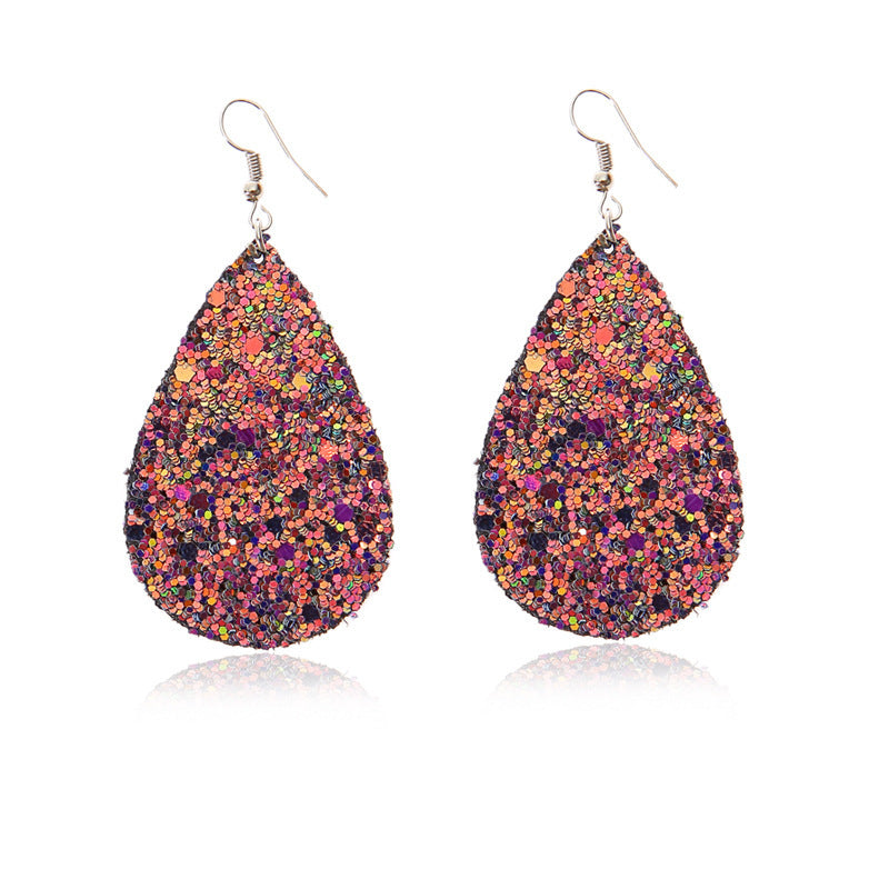 Cross Leather Earrings - product image 8