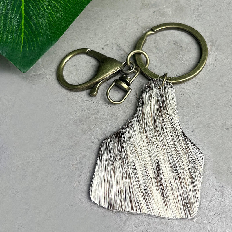 Western Cross Leather Keychain - product image 3