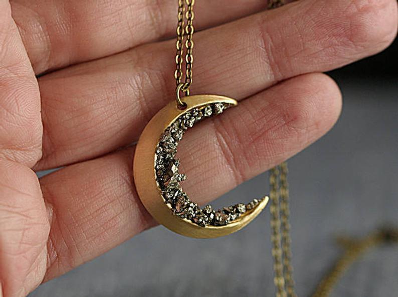 Vintage Moon Cross Necklace - product image 10