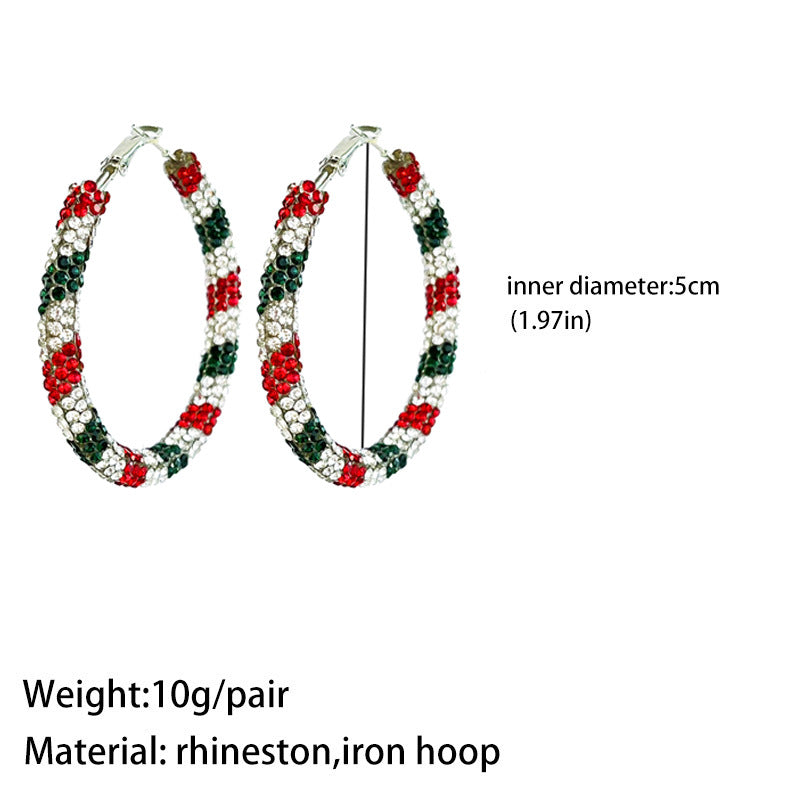 Cross Crystal Earrings - product image 8